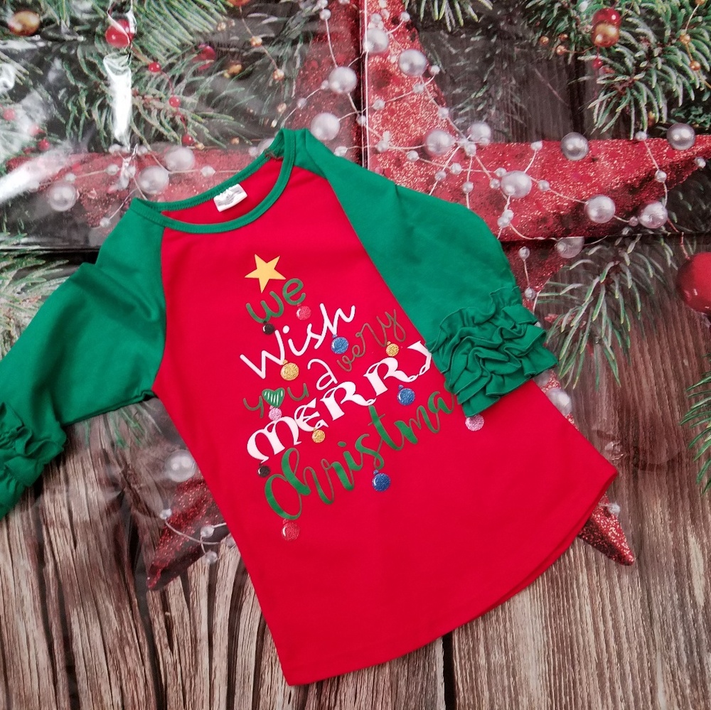 Christmas Raglan - Picture 2 of 2